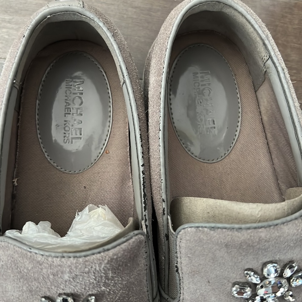 Michael Kors Keaton suede slip one - Picture 4 of 9